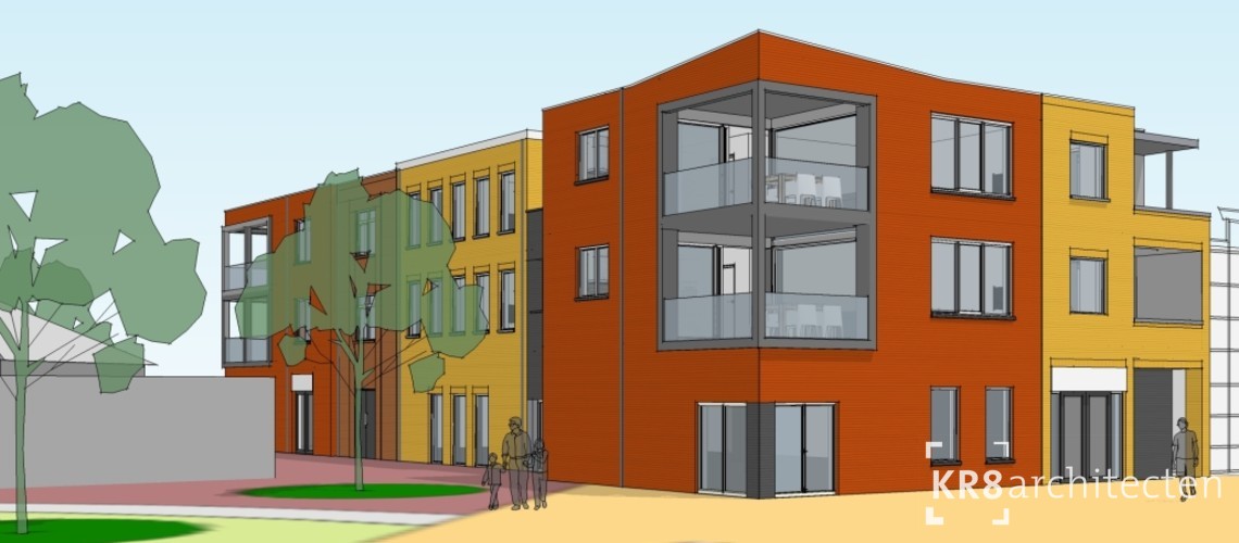 Nieuwbouw appartementen Weiteringzathe Borger