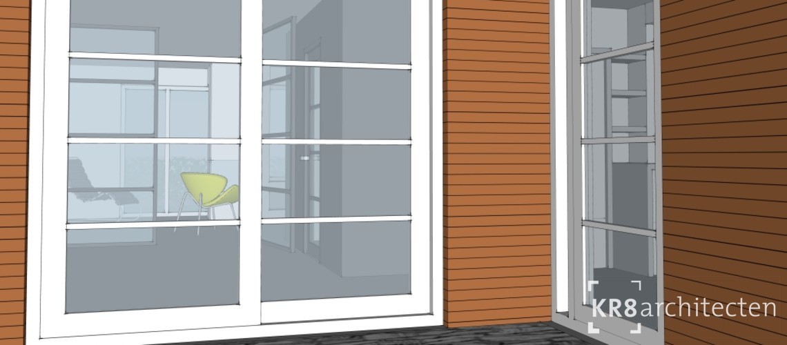 Verbouw wonen en keuken van 2/1 kap woning